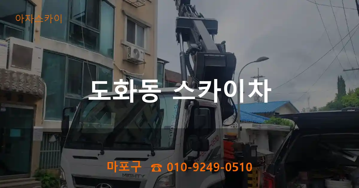 마포구 도화동 스카이차