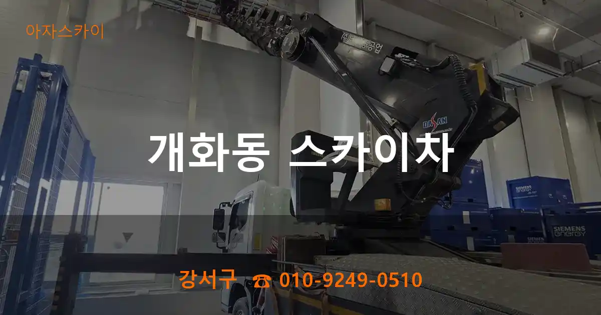 강서구 개화동 스카이차