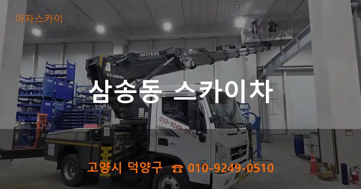 고양시 덕양구 삼송동 스카이차