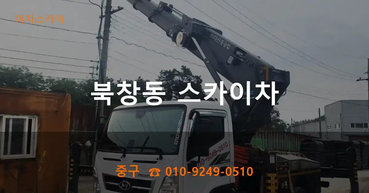 중구 북창동 스카이차