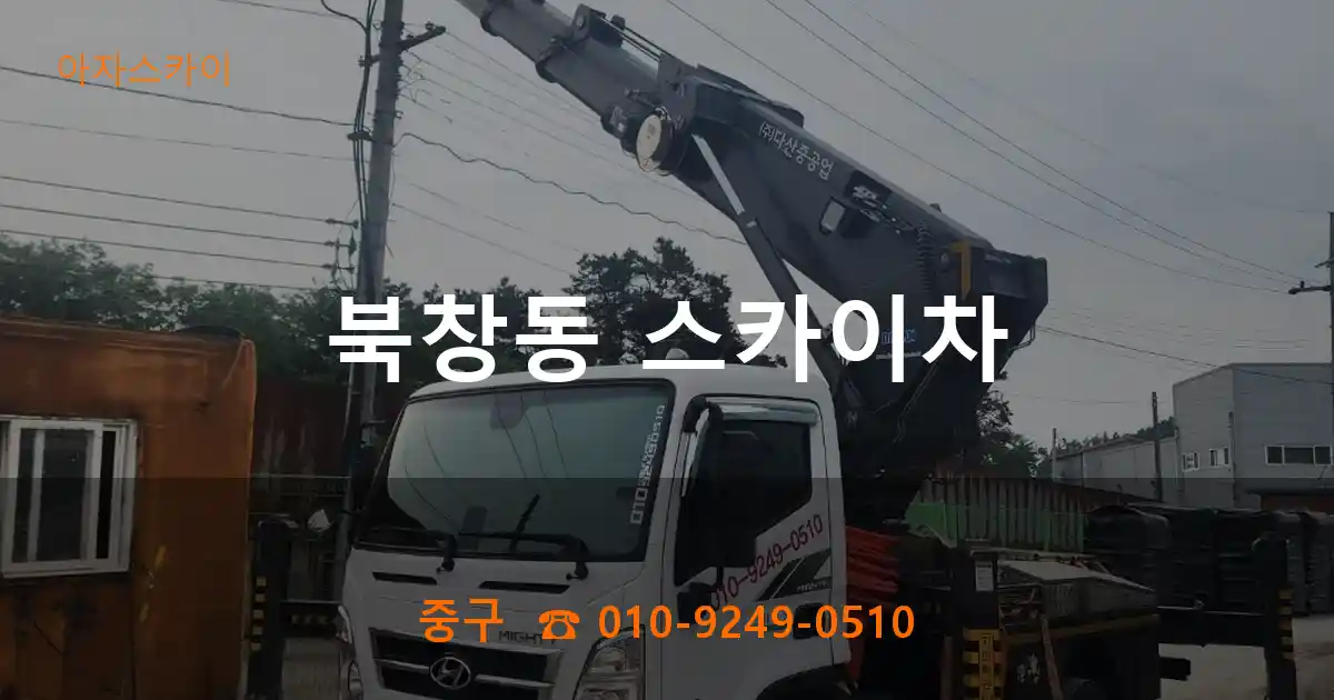 중구 북창동 스카이차