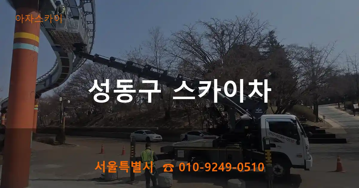 성동구 스카이차