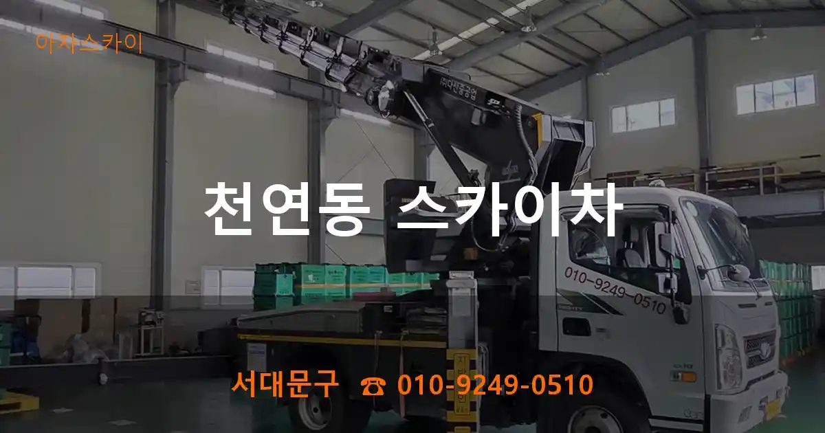 서대문구 천연동 스카이차