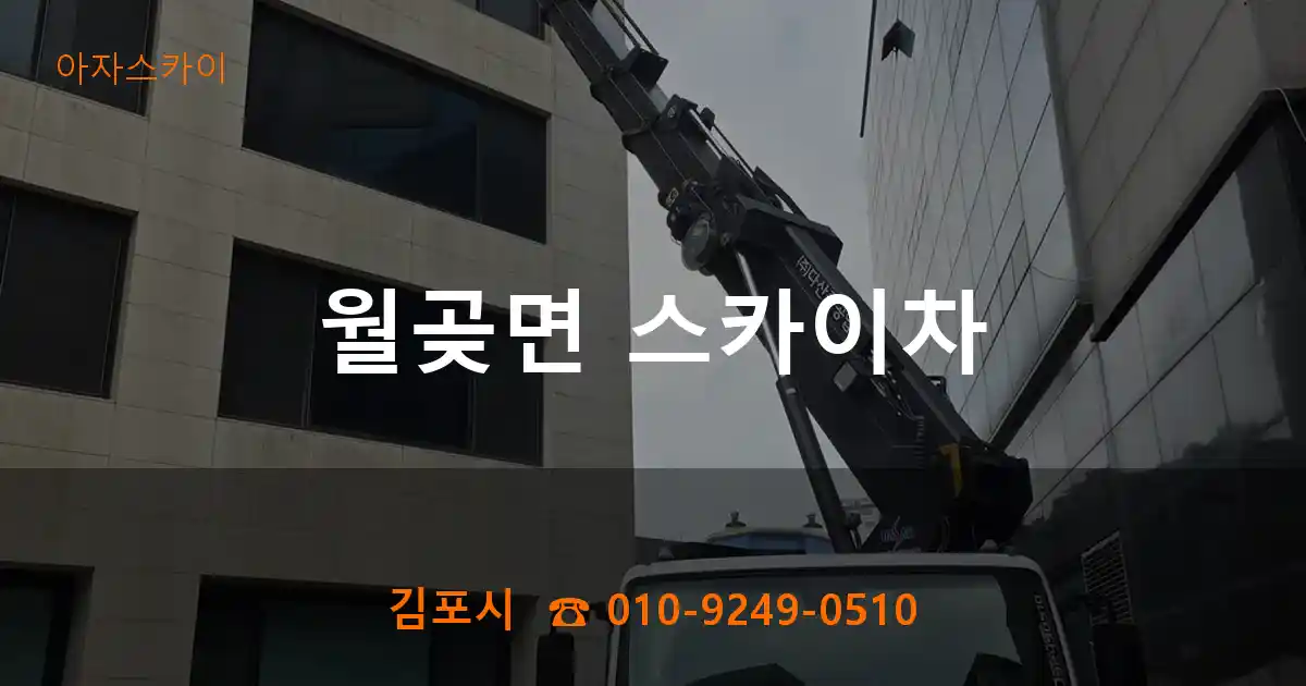 김포시 월곶면 스카이차