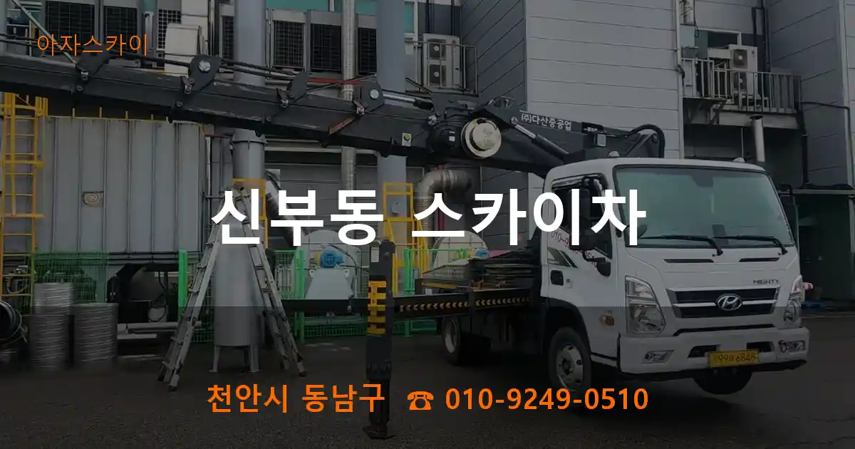 천안시 동남구 신부동 스카이차