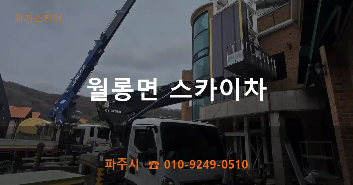 파주시 월롱면 스카이차