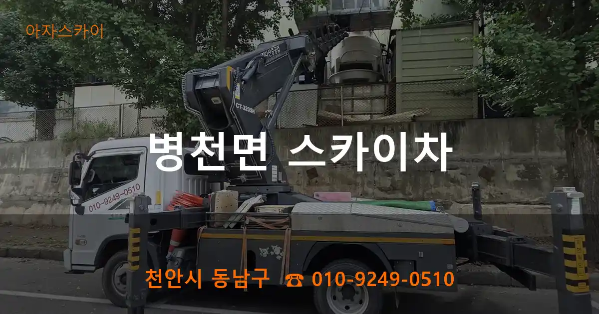 천안시 동남구 병천면 스카이차