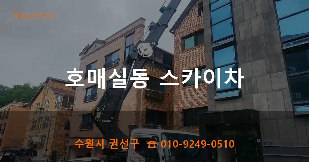 수원시 권선구 호매실동 스카이차