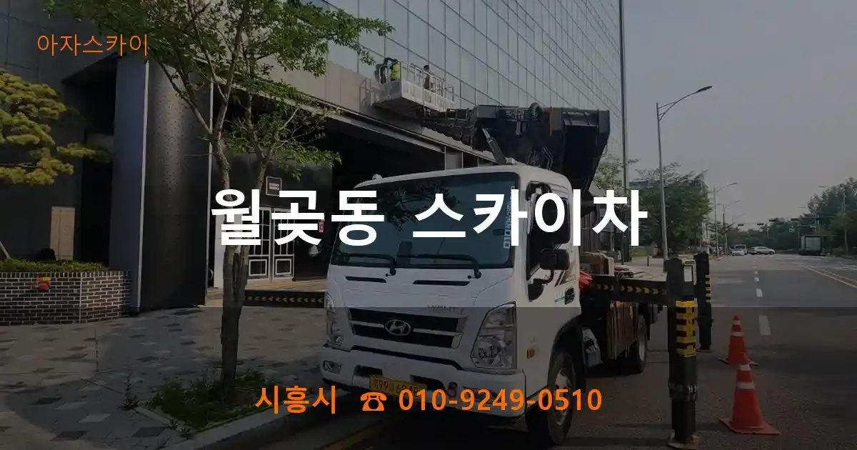 시흥시 월곶동 스카이차