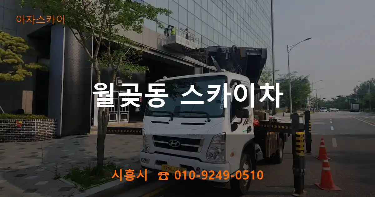 시흥시 월곶동 스카이차