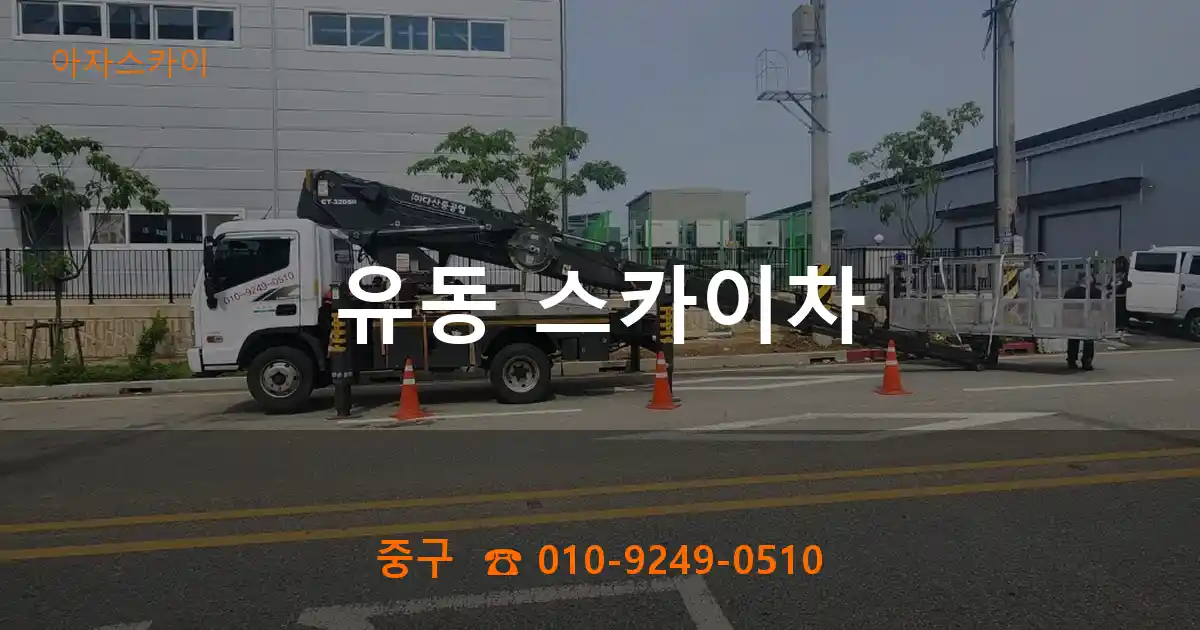 중구 유동 스카이차