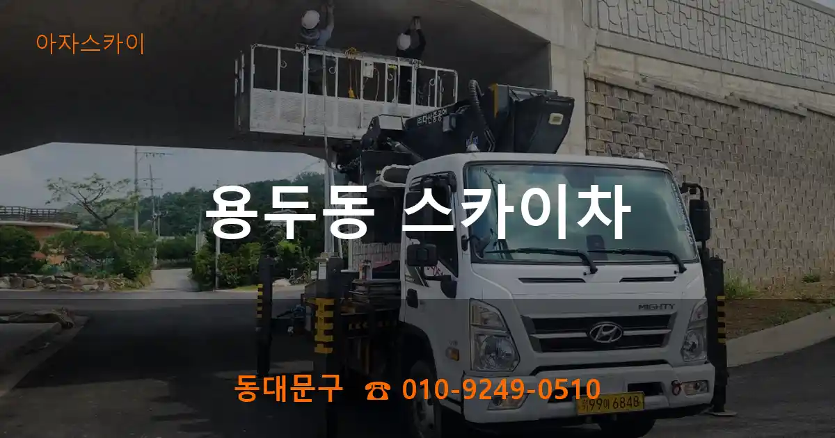 동대문구 용두동 스카이차