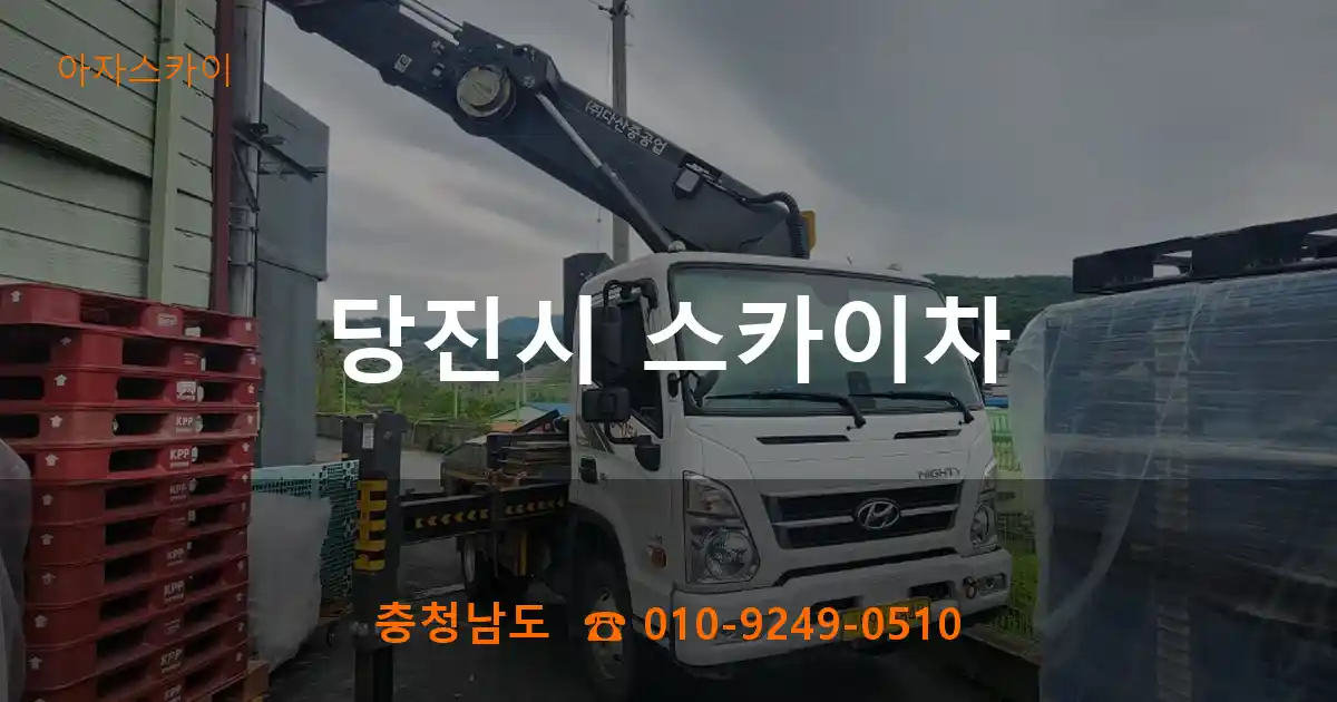 당진시 스카이차