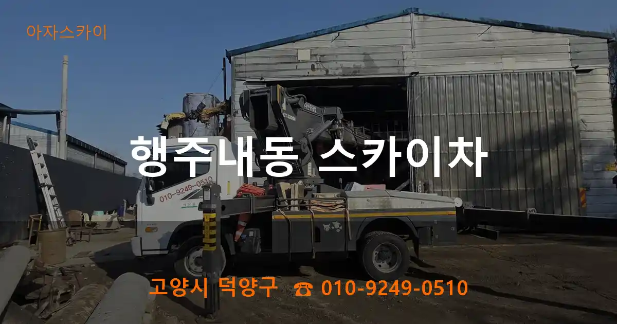 고양시 덕양구 행주내동 스카이차