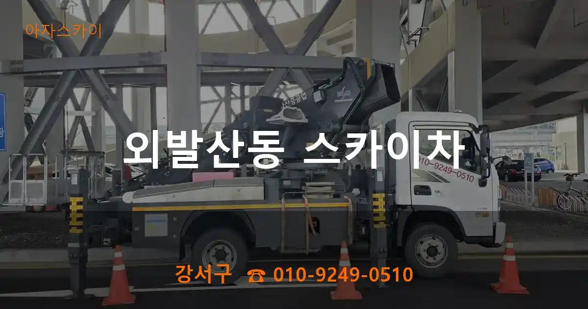 강서구 외발산동 스카이차