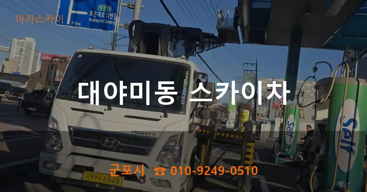군포시 대야미동 스카이차