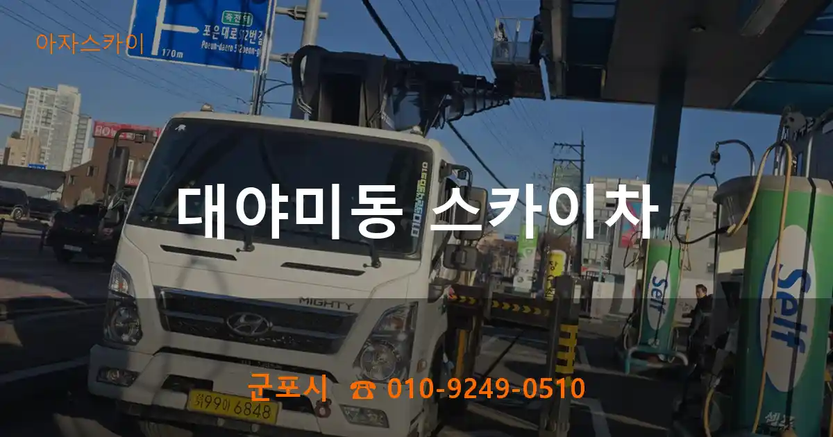 군포시 대야미동 스카이차