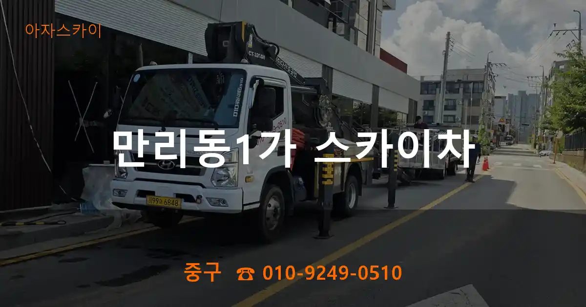 중구 만리동1가 스카이차