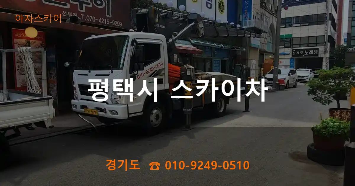 평택시 스카이차