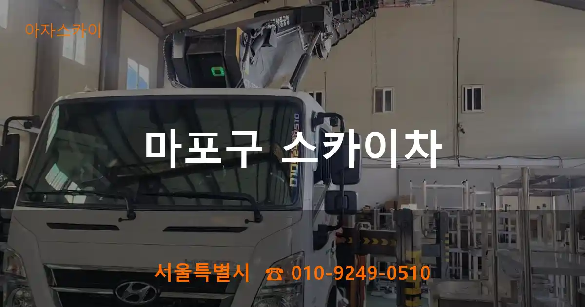 마포구 스카이차