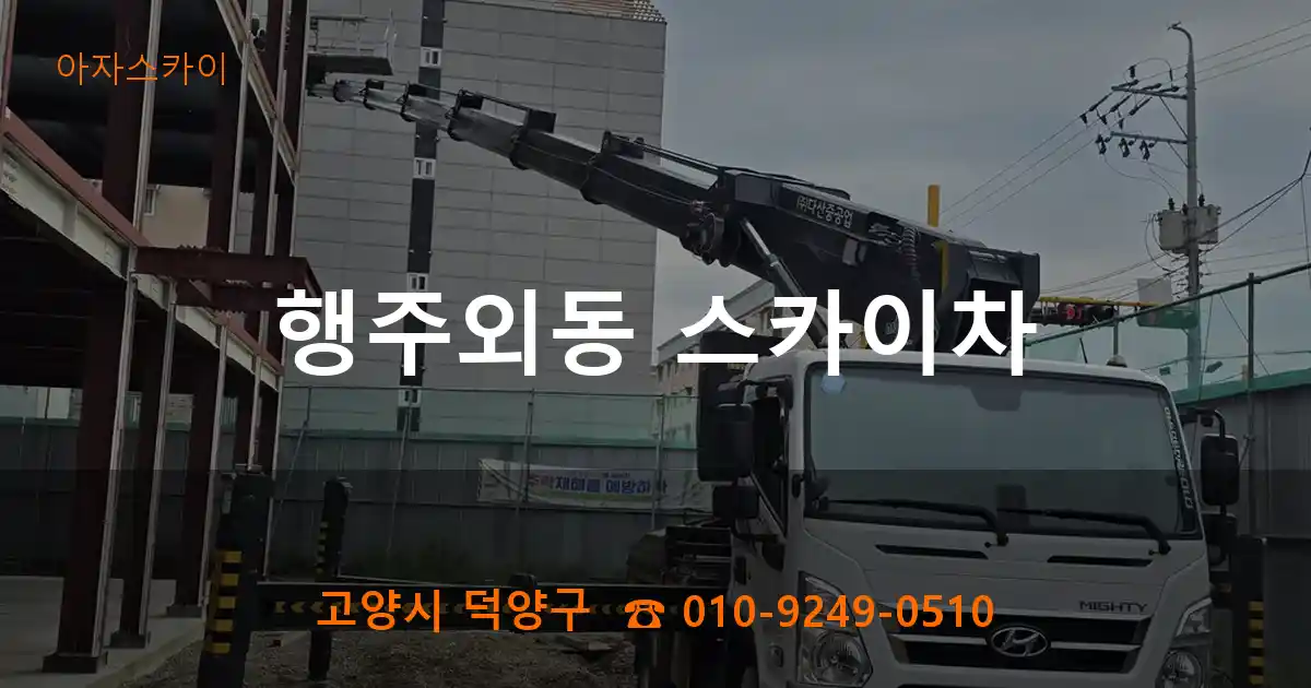 고양시 덕양구 행주외동 스카이차