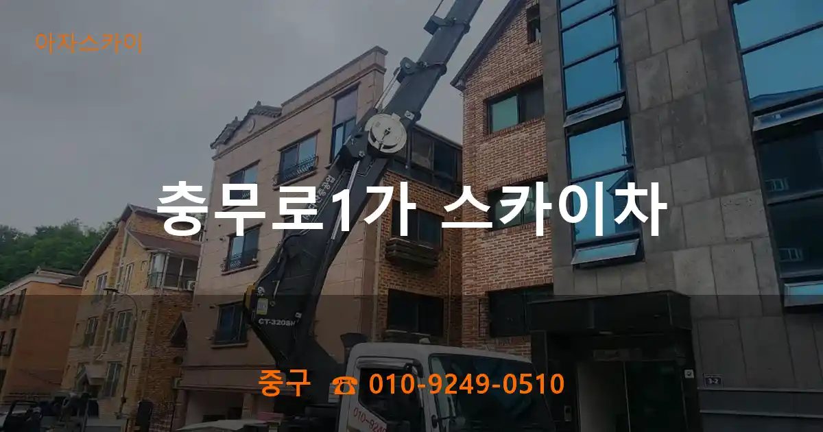 중구 충무로1가 스카이차
