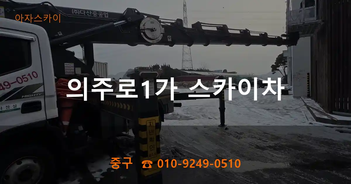 중구 의주로1가 스카이차