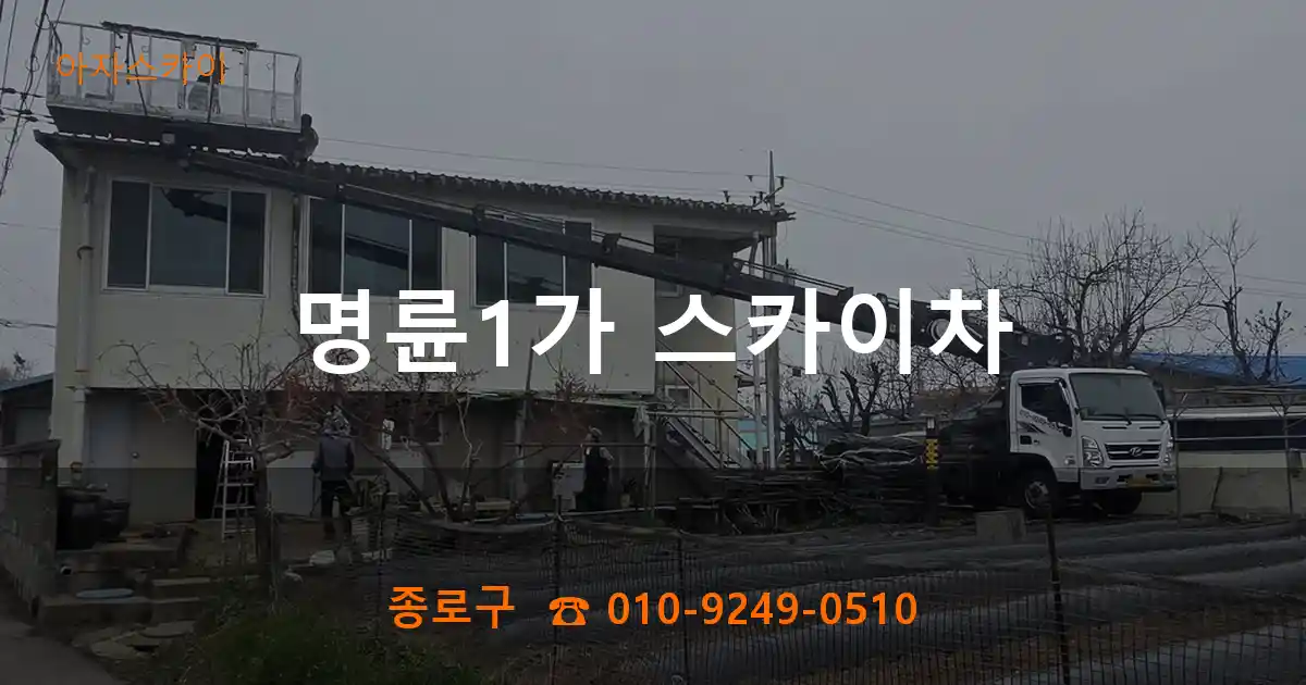 종로구 명륜1가 스카이차