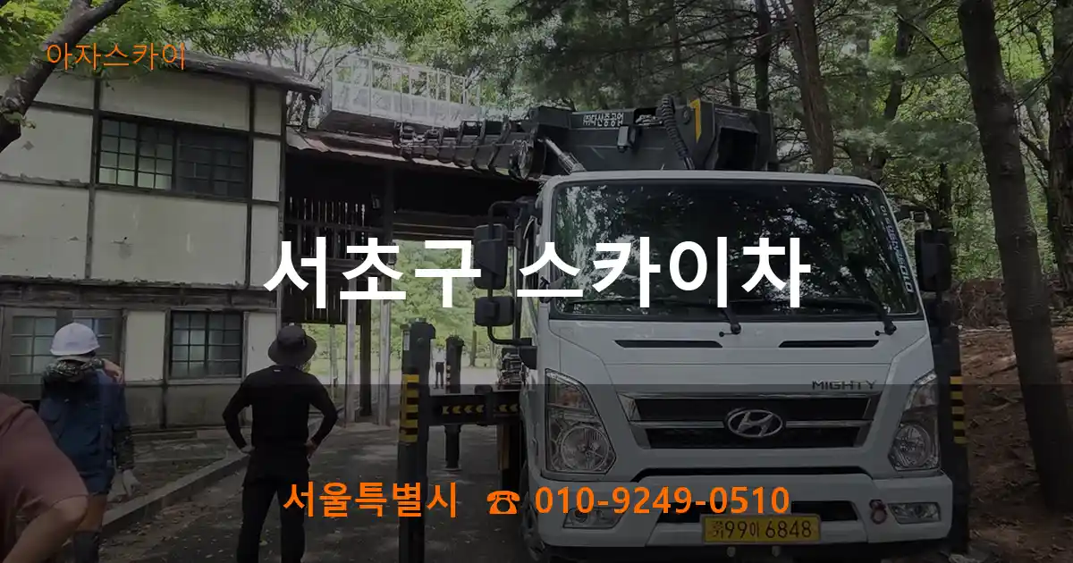 서초구 스카이차