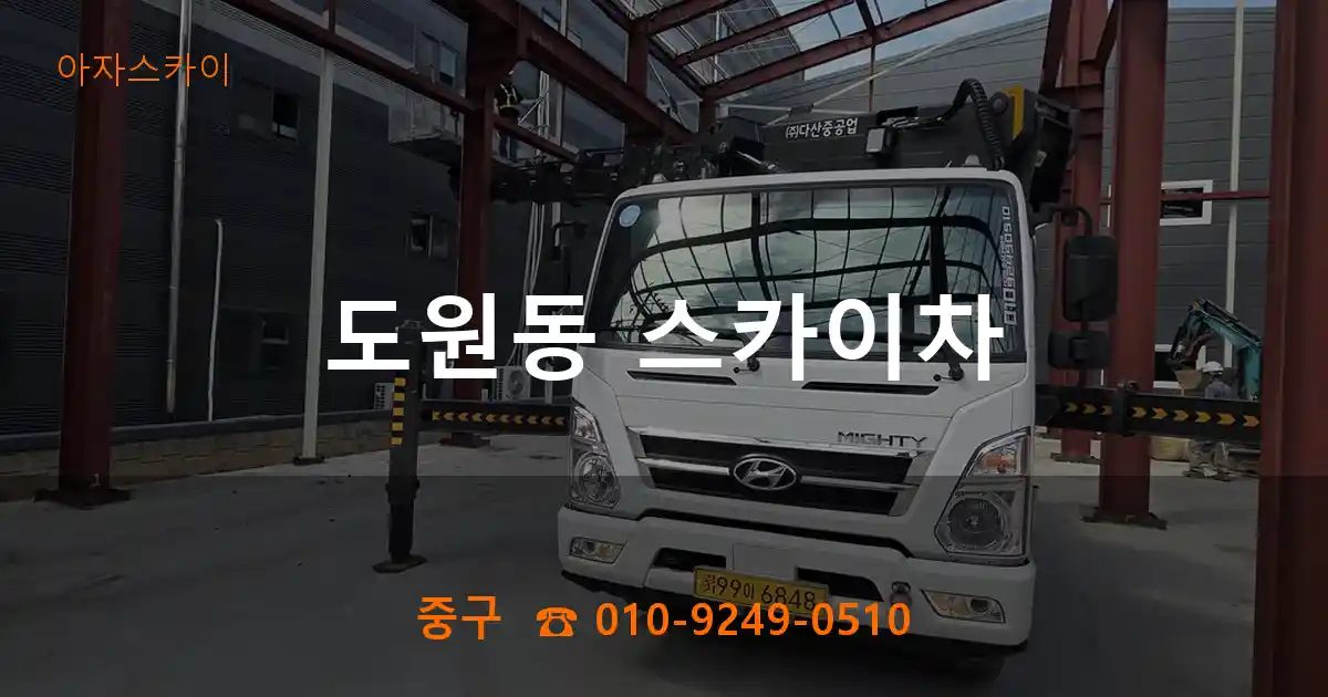 중구 도원동 스카이차
