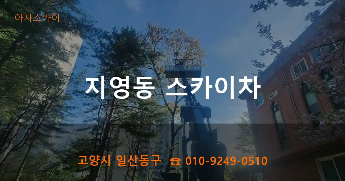 고양시 일산동구 지영동 스카이차