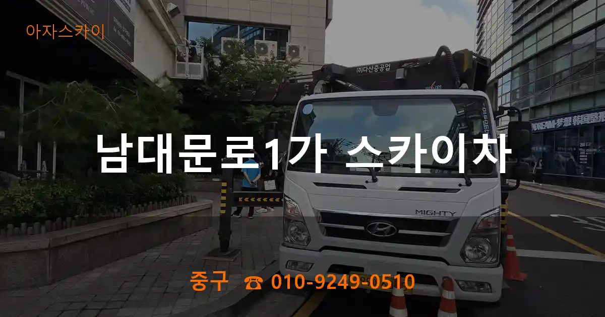 중구 남대문로1가 스카이차