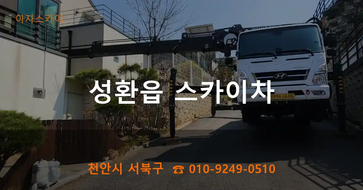 천안시 서북구 성환읍 스카이차