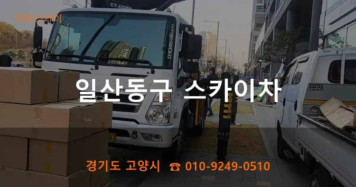 일산동구 스카이차
