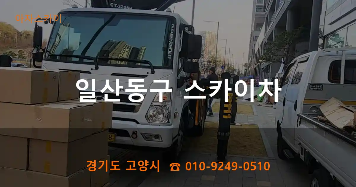 일산동구 스카이차