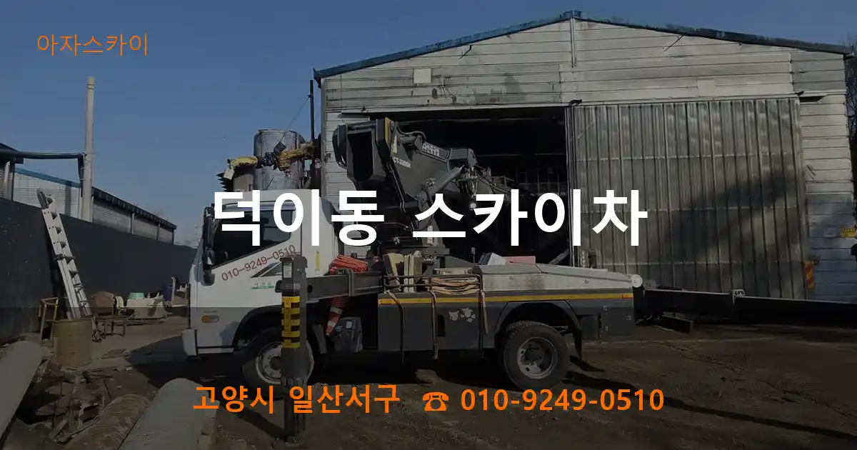 고양시 일산서구 덕이동 스카이차