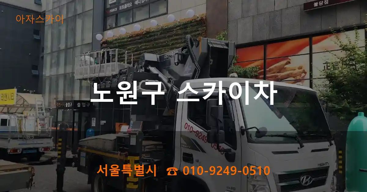 노원구 스카이차