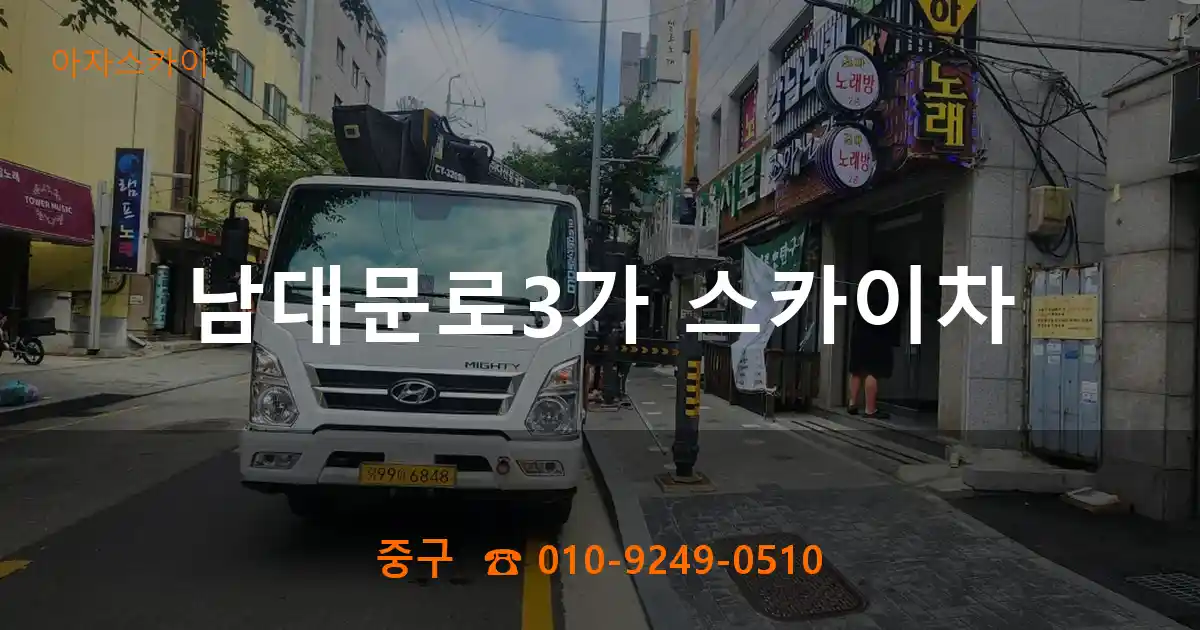 중구 남대문로3가 스카이차