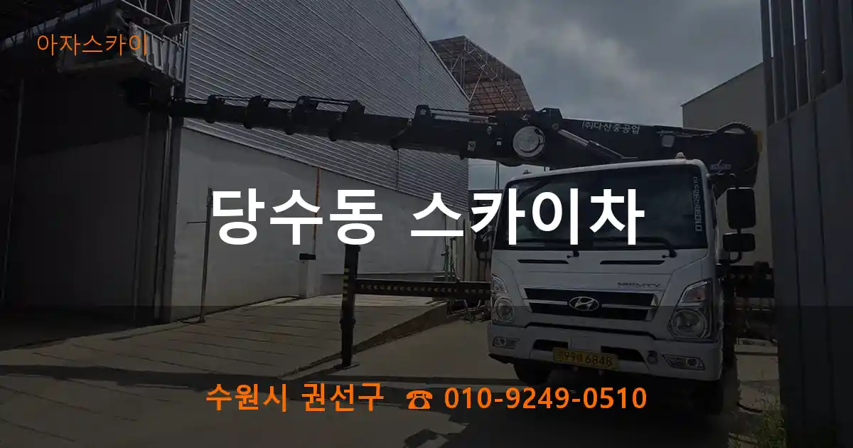 수원시 권선구 당수동 스카이차