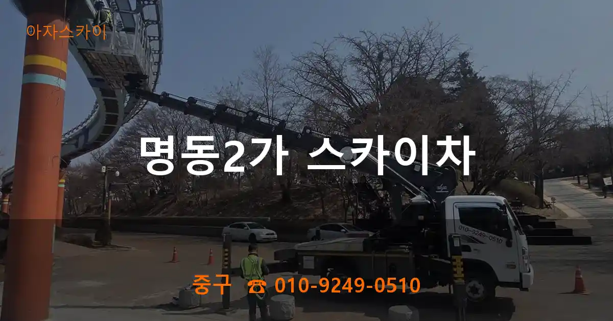 중구 명동2가 스카이차