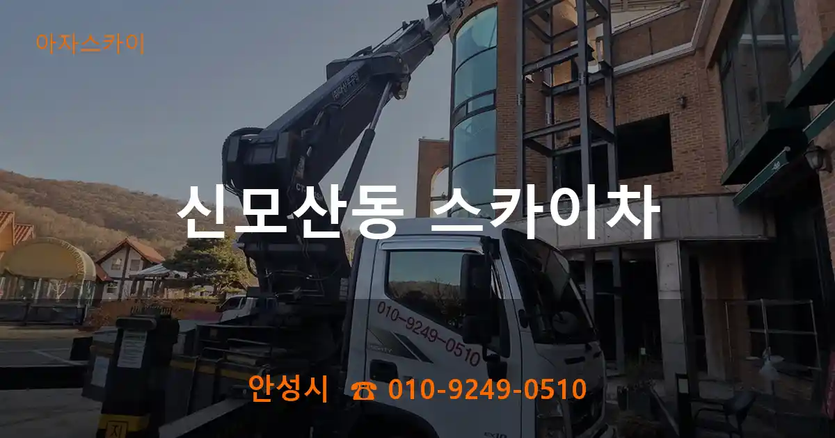 안성시 신모산동 스카이차