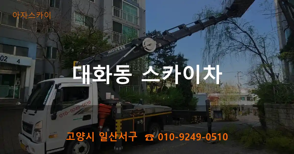 고양시 일산서구 대화동 스카이차