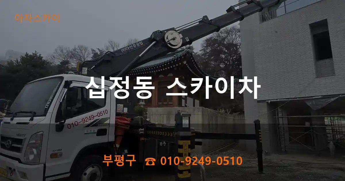 부평구 십정동 스카이차