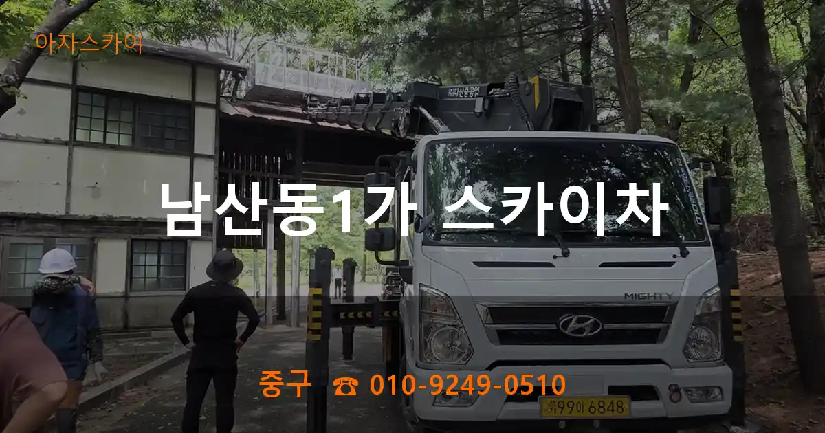 중구 남산동1가 스카이차