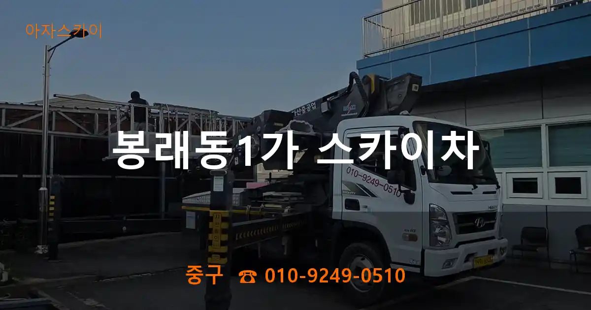 중구 봉래동1가 스카이차
