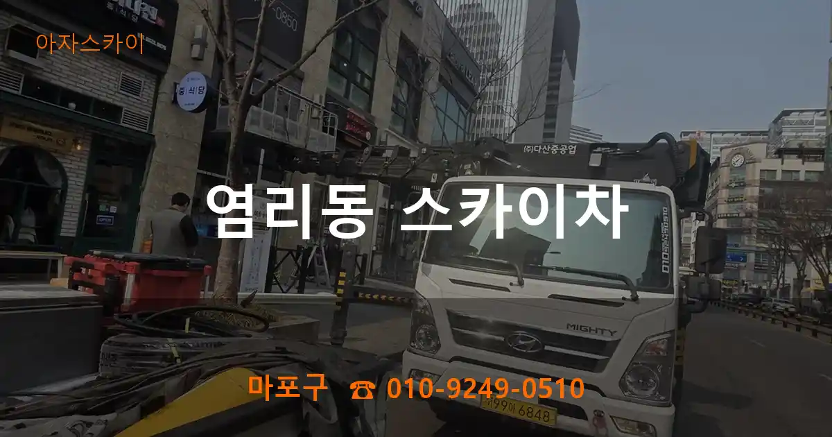 마포구 염리동 스카이차