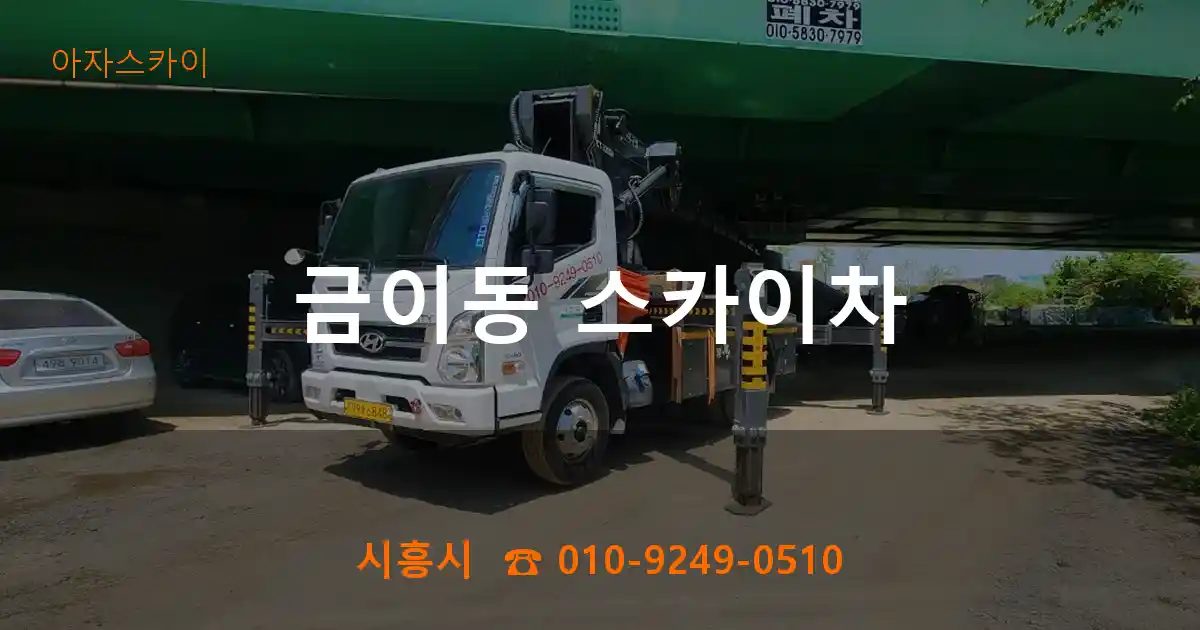 시흥시 금이동 스카이차