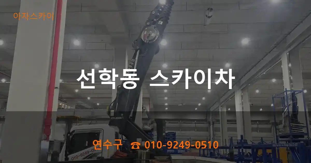 연수구 선학동 스카이차