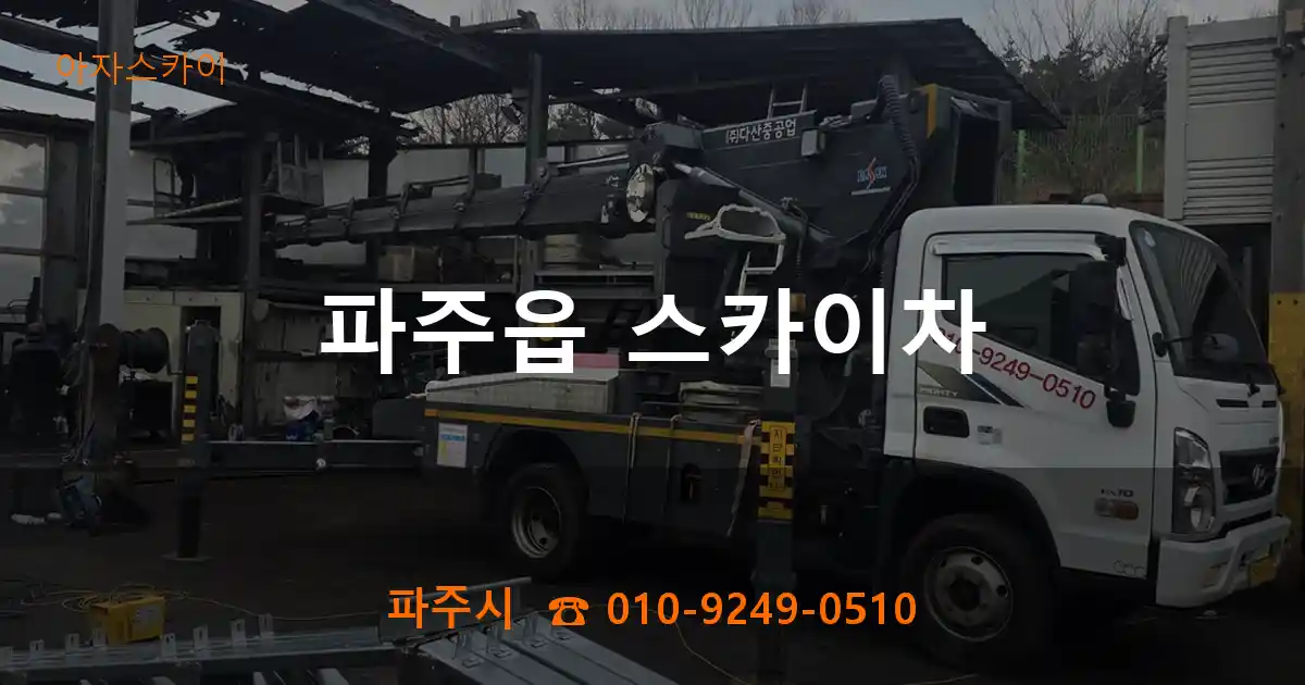 파주시 파주읍 스카이차