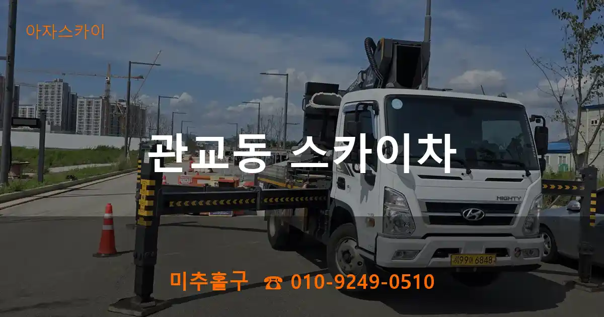 미추홀구 관교동 스카이차